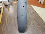 Grey Aermacchi Benelli Rear Motorcycle Fender Harley Garelli 60's Italy 4 3/4 Wi