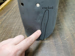 Grey Aermacchi Benelli Rear Motorcycle Fender Harley Garelli 60's Italy 4 3/4 Wi