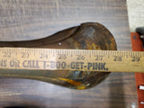 Grey Aermacchi Benelli Rear Motorcycle Fender Harley Garelli 60's Italy 4 3/4 Wi