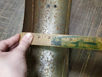 Grey Aermacchi Benelli Rear Motorcycle Fender Harley Garelli 60's Italy 4 3/4 Wi