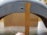 Grey Aermacchi Benelli Rear Motorcycle Fender Harley Garelli 60's Italy 4 3/4 Wi