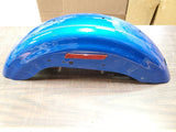 New T/O '04^ Impact Blue Rear Custom Motorcycle Fender Sportster 883 1200 Harley