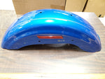 New T/O '04^ Impact Blue Rear Custom Motorcycle Fender Sportster 883 1200 Harley