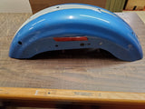 2004^ Custom Factory Rear Motorcycle Fender Blue Gold & White 1200C 883C Harley