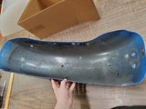 2004^ Custom Factory Rear Motorcycle Fender Blue Gold & White 1200C 883C Harley