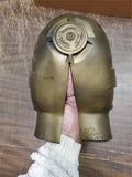 Vtg Star Wars Don Post C-3PO Golden Latex Mask 20TH Century Fox Film Corp 1977!