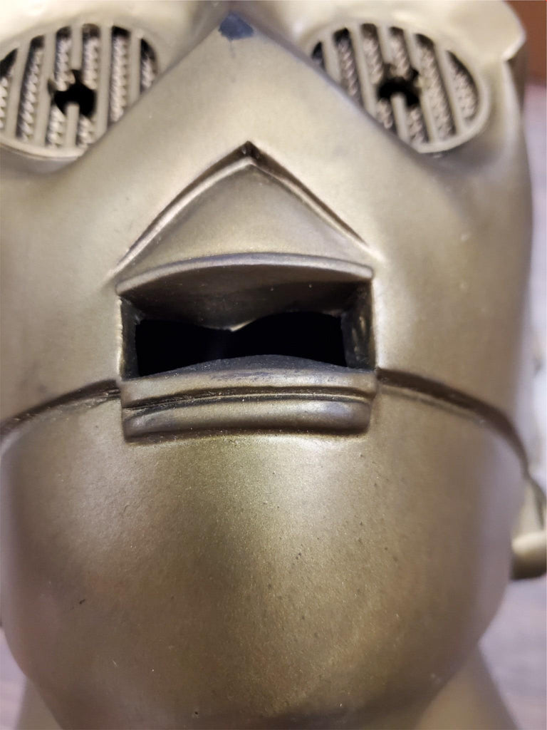 Vtg Star Wars Ben Cooper C-3PO Golden Latex Mask 20TH