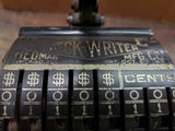 Vtg Black Hedman MFG Chicago F & E Model O Check Writing Machine #103113 Burns