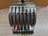 Vtg Black Hedman MFG Chicago F & E Model O Check Writing Machine #103113 Burns