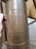 Vtg Brookins 1/2 Gallon Service Station Oil Dispensing Can Penna #B-11 Collector