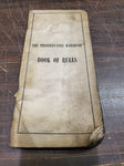 Vtg 1947 Pennsylvania Railroad Book Of Operating Signals & Interlocking Rules