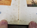 Vtg Book Of Automobiles Linenette #804 Sam'l & Gabriel Sons Sewn Binding Collect