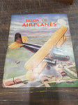 Vtg Book Of Airplanes #605 Sam'l & Gabriel Son USA NY Collectible Childrens Book