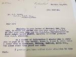 1905 Cleveland Akron Columbus Railway Office General Freight Agent Letter Train