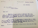 1905 Cleveland Akron Columbus Railway Office General Freight Agent Letter Train