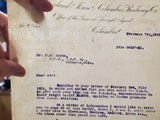 Vtg 1905 Cleveland Akron & Columbus Railway Office General Freight Agent Letter