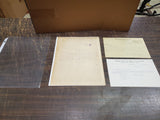 1912 Pennsylvania Lines Telegram Handwritten Typed  Portsmouth Freight Train