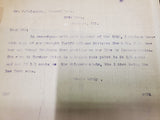 Vtg 1912 Pennsylvania Lines Telegram Handwritten/Typed & Portsmouth Freight Tari