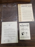 VTG 1937 American Legion #281 Advertising Men of Boston Collectible Paperwork