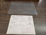 Vtg Le Roy Plow Company Receipt 1922 Miller Bean Shovel Hillers & Rollers