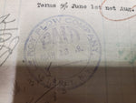 Vtg Le Roy Plow Company Receipt 1922 Miller Bean Shovel Hillers & Rollers