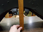 Black Panhead Front Motorcycle Fender 1950-1972 FLH Shovelhead OEM Factory