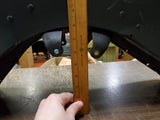 Black Panhead Front Motorcycle Fender 1950-1972 FLH Shovelhead OEM Factory