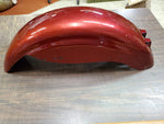 Red Rear Motorcycle Fender Harley-Davidson FXR Custom OEM Shovelhead Trimmed