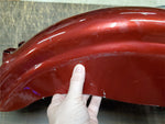Red Rear Motorcycle Fender Harley-Davidson FXR Custom OEM Shovelhead Trimmed