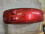 Red Rear Motorcycle Fender Harley-Davidson FXR Custom OEM Shovelhead Trimmed