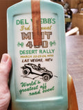 Vtg 1970 Del Webbs 3RD Annual Mint 400 Las Vegas Jim Beam Whiskey EMPTY Decanter