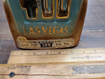 Vtg 1970 Del Webbs 3RD Annual Mint 400 Las Vegas Jim Beam Whiskey EMPTY Decanter