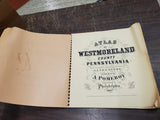 Vtg 1981 Atlas Of Westmoreland County Pa Map Pennsylvania reprint Sewickley Done