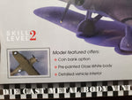 Spec Cast Beechcraft D17 Staggerwing Die Cast Metal Body Vintage Airplane Model