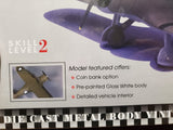 Spec Cast Beechcraft D17 Staggerwing Die Cast Metal Body Vintage Airplane Model