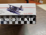 Spec Cast Beechcraft D17 Staggerwing Die Cast Metal Body Vintage Airplane Model