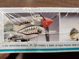 1991 Monogram P-40B Tiger Shark 1:48 Scale Model Aircraft Kit 5209 Skill Level 2