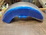 1995 Blue & Charcoal? Pinstriped Front Motorcycle Fender Ultra Classic FLH TLC