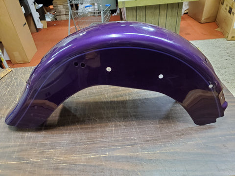 2007 Rear Purple Pinstriped Heritage Softail Motorcycle Fender FLSTC Harley-Davi