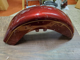 Harley-Davidson Heritage Cherry Sunglo? Gold Pinned Front Motorcycle Fender TLC