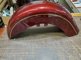 Harley-Davidson Heritage Cherry Sunglo? Gold Pinned Front Motorcycle Fender TLC