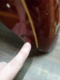 Harley-Davidson Heritage Cherry Sunglo? Gold Pinned Front Motorcycle Fender TLC