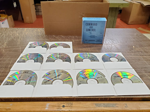 2013 Command & Control by Eric Schlosser Compact Disc Unabridged Edition Collect