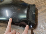 Black 1986-1992 Rear Motorcycle Fender Bobtail Chopper FXST Softail 7 1/2