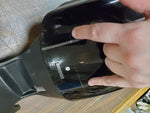 2004 ^ Vivid Black Striped Rear Motorcycle Fender Sportster 883 1200 Custom New