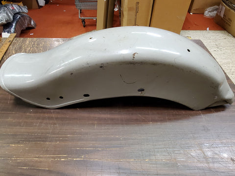 Grey Bobtail Rear Motorcycle Fender Dyna Sportster? Custom Width 7 1/2 Inches