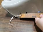 Grey Bobtail Rear Motorcycle Fender Dyna Sportster? Custom Width 7 1/2 Inches