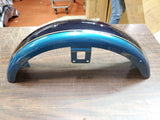 Teal Black & Gold Pinned Kawasaki Vulcan OEM Front Motorcycle Fender VN 1500