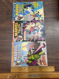 Three Marvel Tales Starring: Spider-Man comic books no. 49, no. 50, no. 57 / 20c