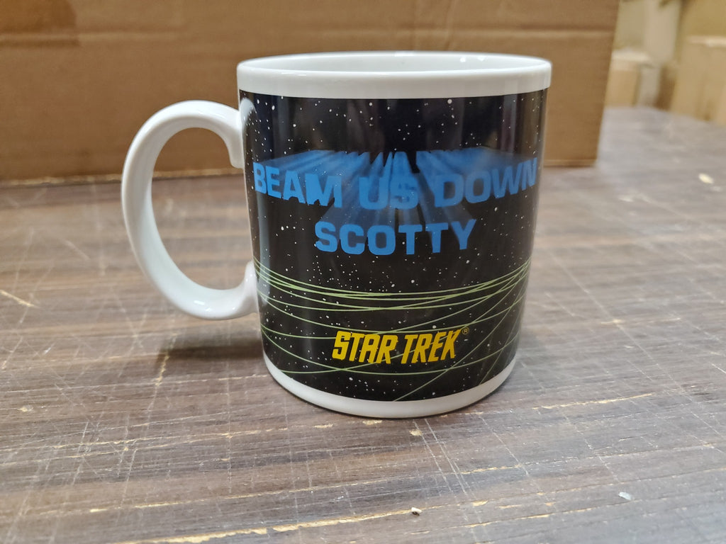 Star Trek Enterprise Crew Beam Us Down Scotty Mug Hamilton Gifts